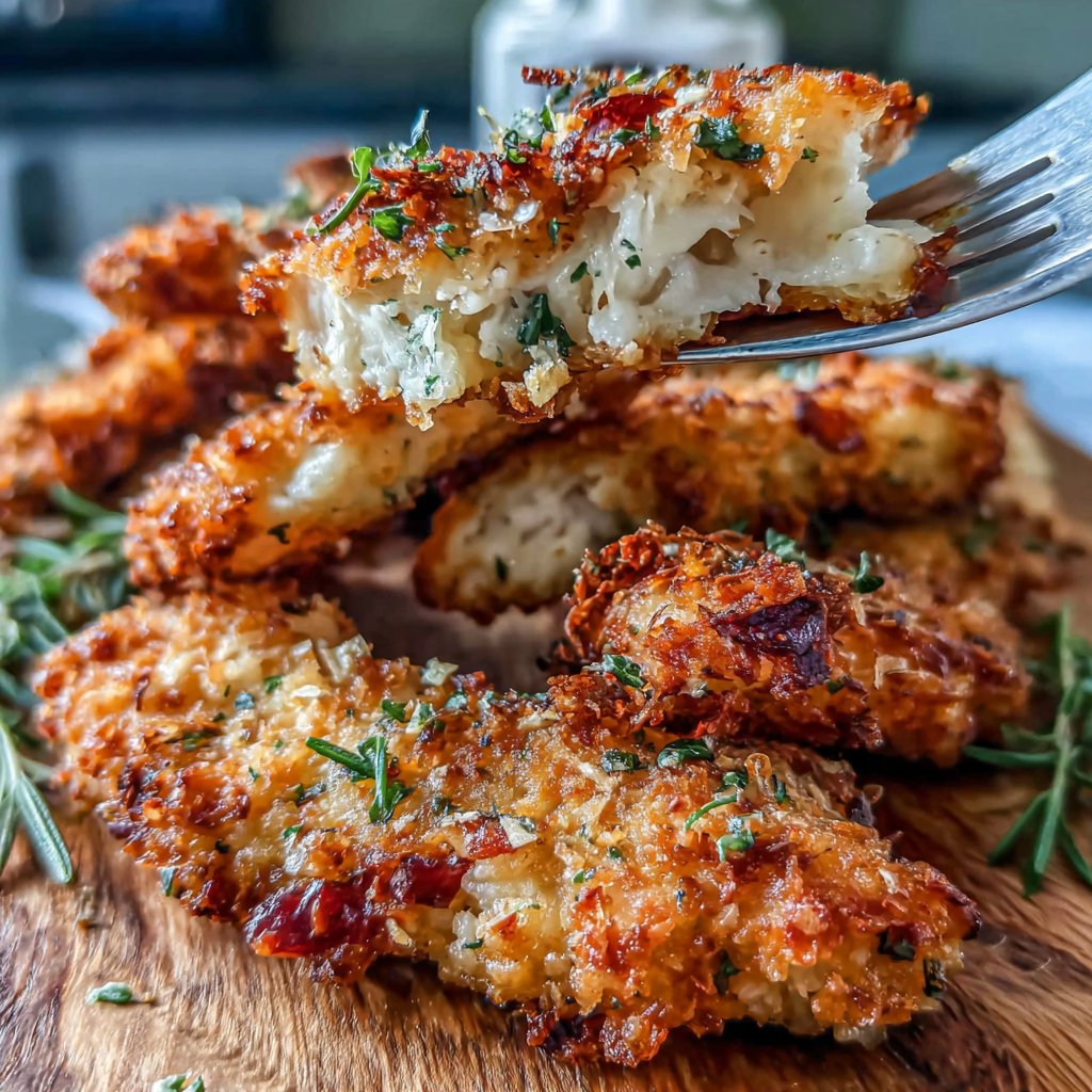 Garlic Parmesan Chicken Tenders