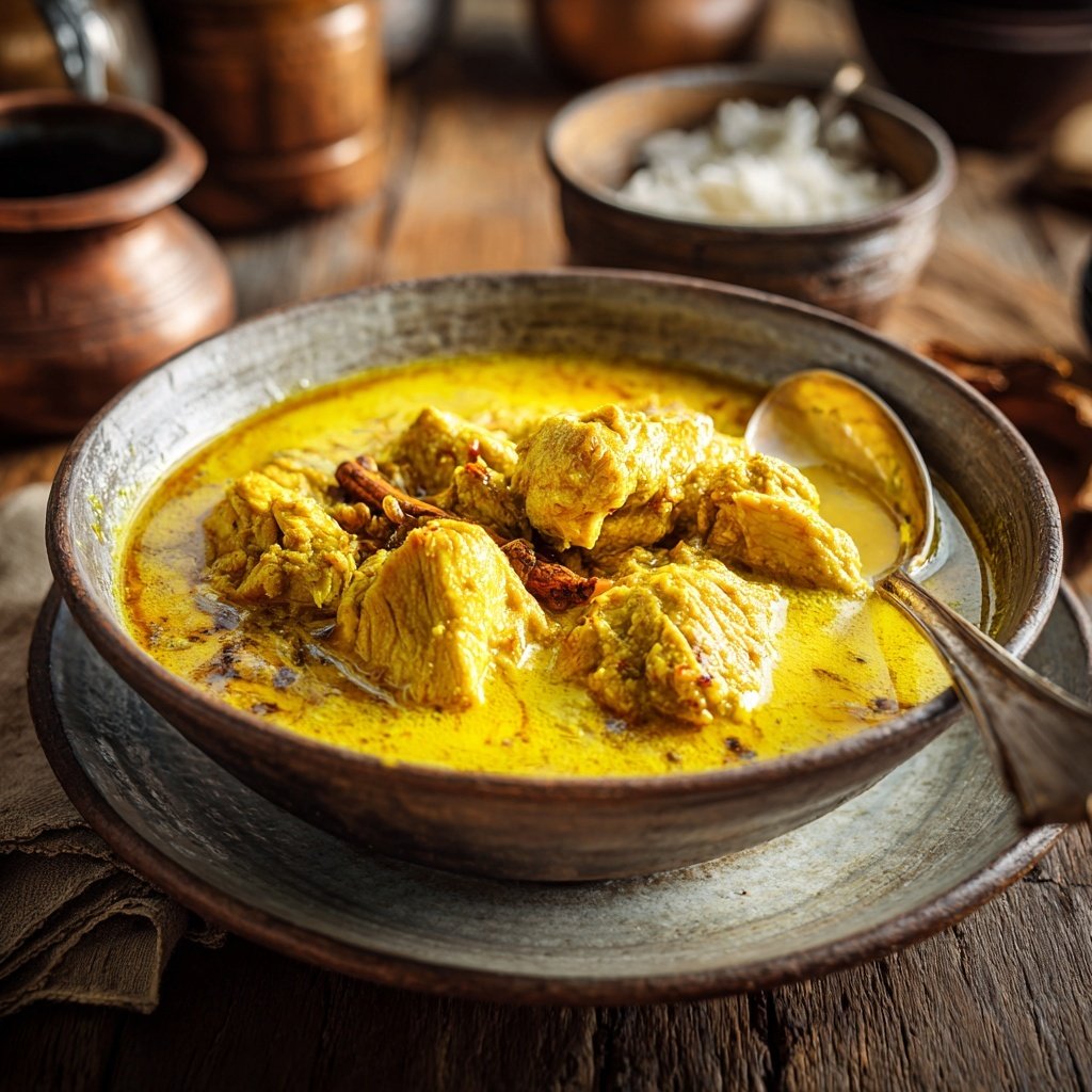 Golden Milk Chicken Curry