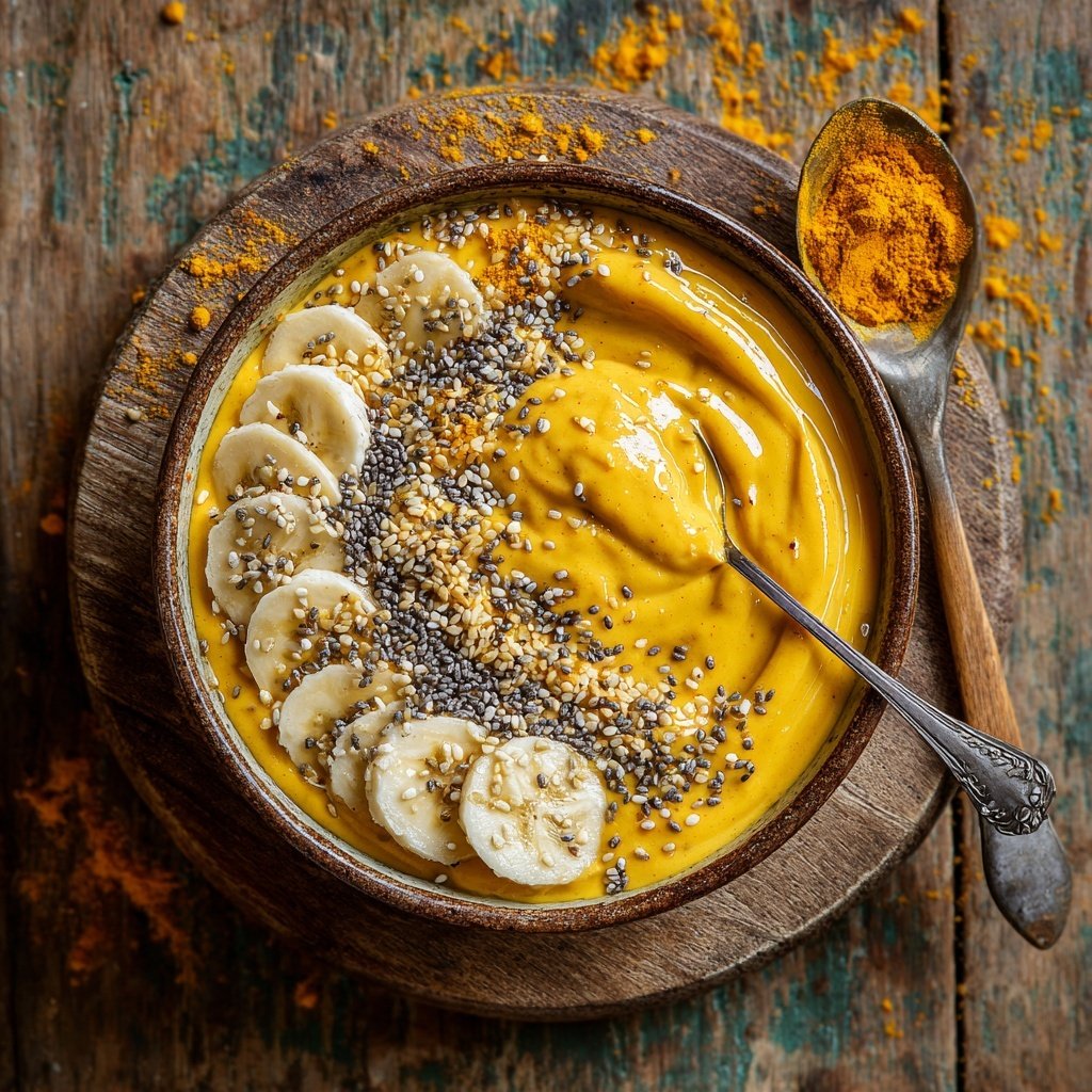 Tropical Turmeric Smoothie Bowl